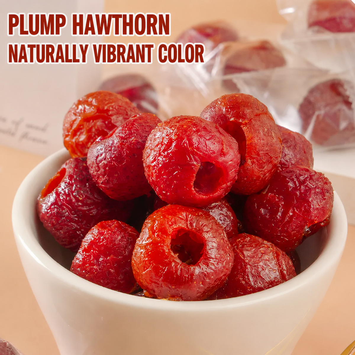 🍀🍀Science-Inspired Support for Healthy Blood Sugar💯💯 Delicious dried hawthorn made for smart everyday snacking.-LYJ