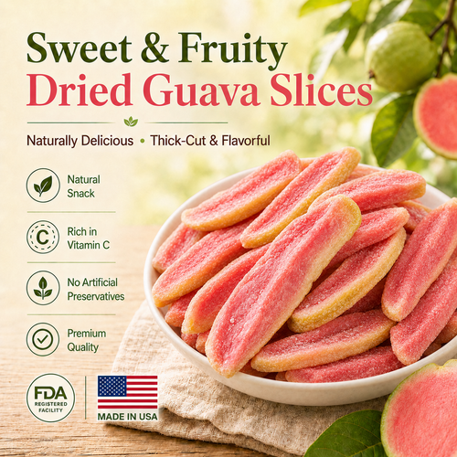 🧑‍⚕️🍫Say goodbye to sugar spikes! Satisfy your cravings with ourfiber-rich Red Guava slices-QZE